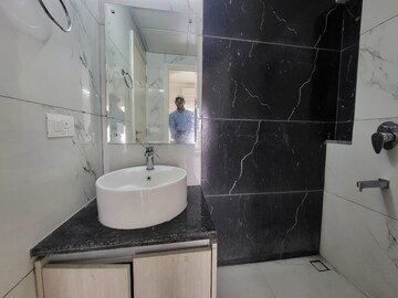 Bathroom in 2 BHK Apartment at Central Park Cerise Suites, Sohna Sector 33 – for Rent