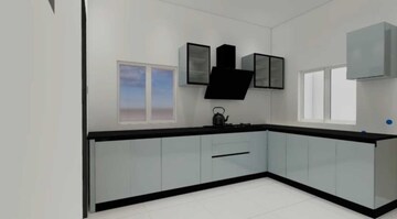 Kitchen in 3 BHK Apartment at Poulomi Avante, Kokapet – for Rent