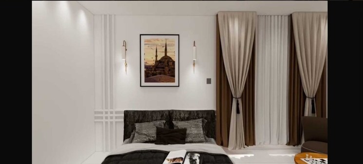 Bedroom, poulomi-avante 3 Bedroom 2540 Sq.Ft. Apartment In Kokapet Hyderabad 9145052