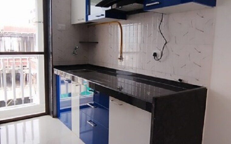 Kitchen, heena-presidency 1 Bedroom 450 Sq.Ft. Apartment In Mira Road Thane 9144979