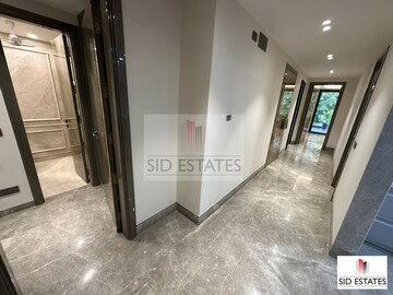 Building Lobby in 4 BHK Builder Floor at Sarvapriya Vihar – for Rent