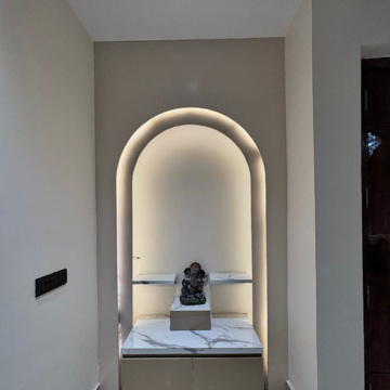Bathroom in 3 BHK Builder Floor at Green Fields Colony – for Rent