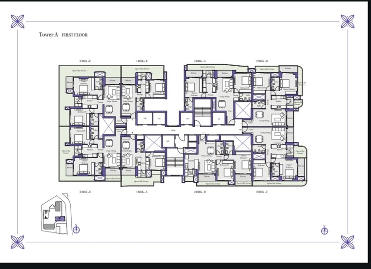Master Plan, birla-punya 3 Bedroom 1451 Sq.Ft. Apartment In Sangamvadi Pune 9145344