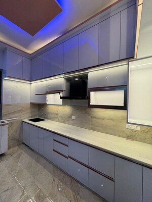 Kitchen in 3 BHK Independent House at Jankipuram Extension – for Sale