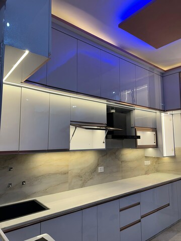 Kitchen in 3 BHK Independent House at Jankipuram Extension – for Sale