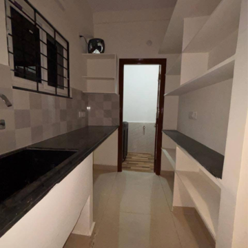 Kitchen in 1 BHK Apartment at SSV Residency Kondapur, Masjid Banda – for Rent