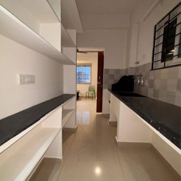 Kitchen in 1 BHK Apartment at SSV Residency Kondapur, Masjid Banda – for Rent