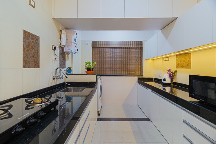 Kitchen, rajveer-palace-ii 3 Bedroom 1100 Sq.Ft. Apartment In Pimple Saudagar Pune 9145343