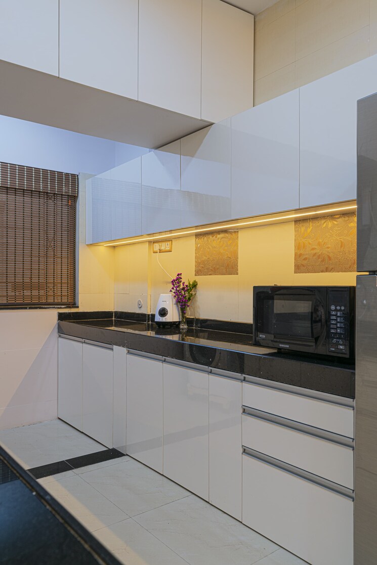 Kitchen, rajveer-palace-ii 3 Bedroom 1100 Sq.Ft. Apartment In Pimple Saudagar Pune 9145343