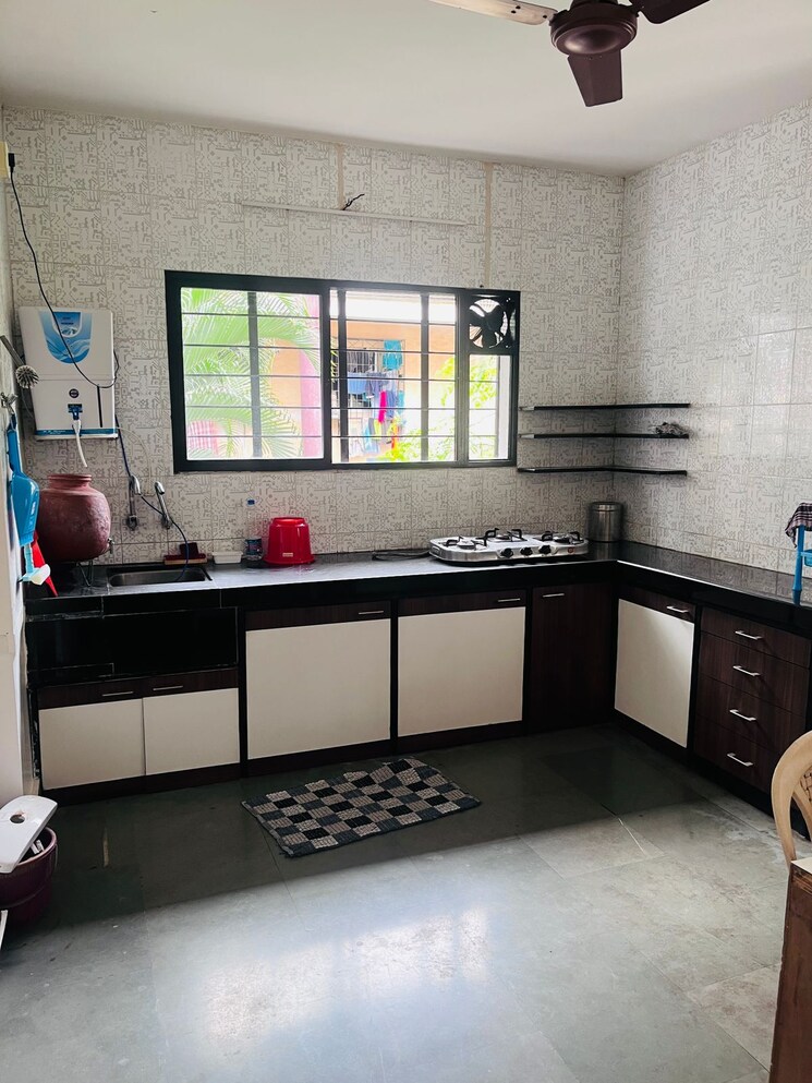 Kitchen, rohan-garima-phase-ii 3 Bedroom 2000 Sq.Ft. Apartment In Model Colony Pune 9145355