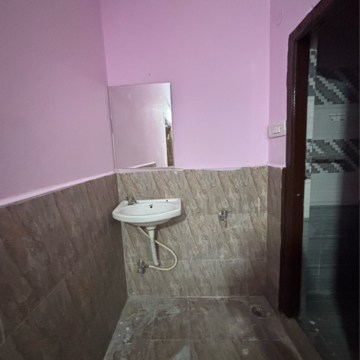 Bathroom in 1 BHK Apartment at SR Residency Kondapur, Sriram Nagar – for Rent