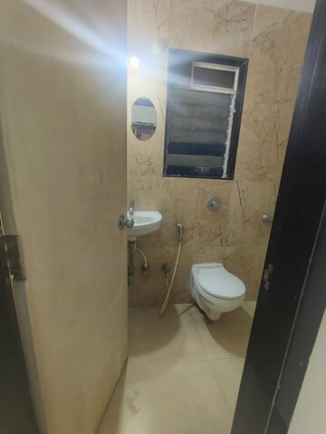 Bathroom in 3 BHK Apartment at Nisarg Hyde Park, Kharghar – for Rent