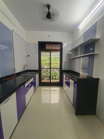 Kitchen in 3 BHK Apartment at Nisarg Hyde Park, Kharghar – for Rent