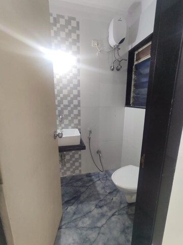 Bathroom in 3 BHK Apartment at Nisarg Hyde Park, Kharghar – for Rent