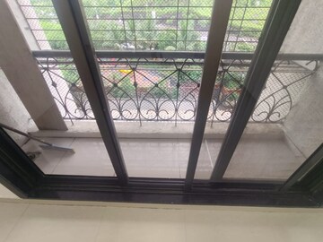Balcony in 3 BHK Apartment at Nisarg Hyde Park, Kharghar – for Rent