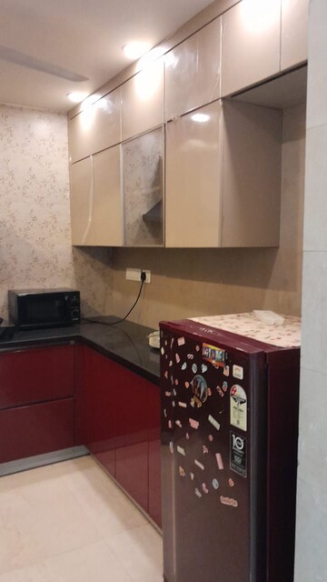 Kitchen in 4 BHK Apartment at DDA Taimoor Enclave, New Friends Colony – for Rent