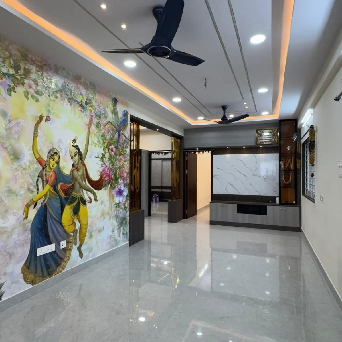 2 BHK + Pooja Room Apartment For Rent in NR Residency Kondapur