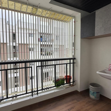 Balcony in 2 BHK Apartment at NR Residency Kondapur, Sriram Nagar – for Rent