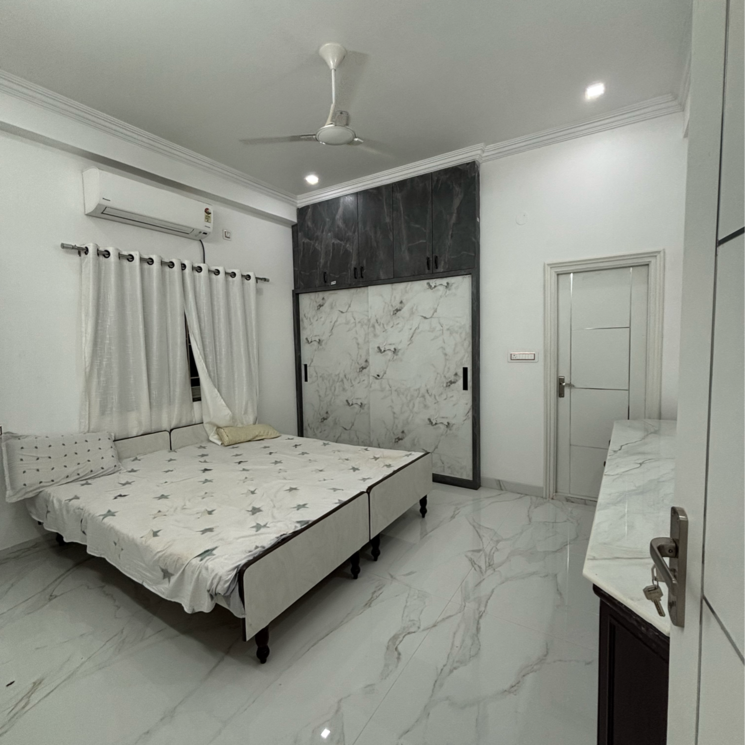 Bedroom, happy-homes-kondapur 1 Bedroom 800 Sq.Ft. Apartment In Sriram Nagar Hyderabad 9145540