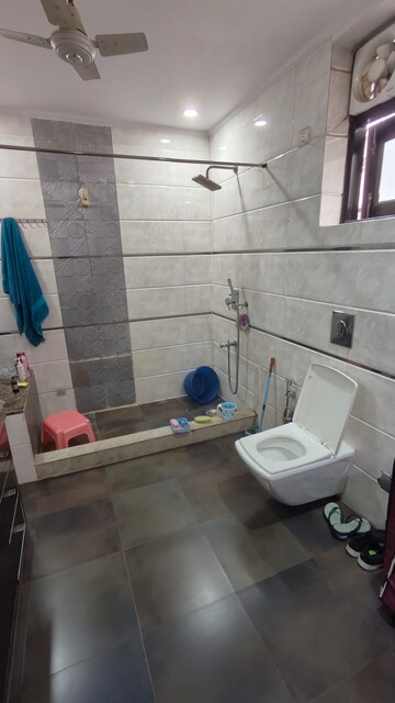 Bathroom in 2 BHK Builder Floor at Kalkaji – for Rent