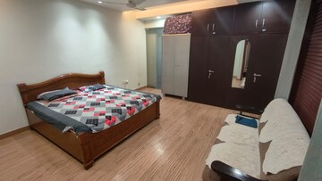 Bedroom in 2 BHK Builder Floor at Kalkaji – for Rent