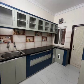 Kitchen in 2 BHK Apartment at Happy Homes Kondapur, Sriram Nagar – for Rent