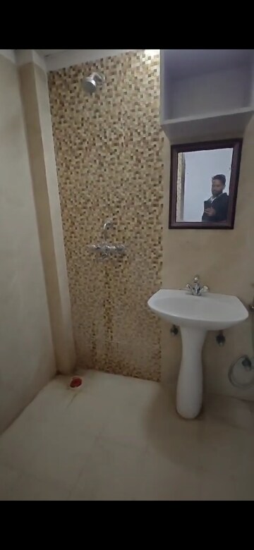 Bathroom in 3 BHK Apartment at Trident Embassy, Sector 1 Greater Noida – for Rent
