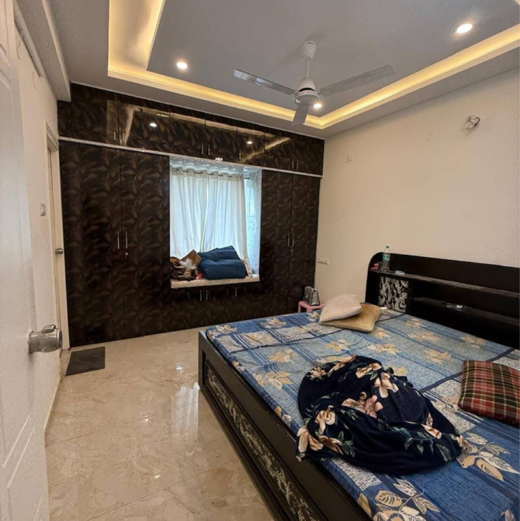 Bedroom, sri-sai-homes-kondapur 2 Bedroom 1250 Sq.Ft. Apartment In Masjid Banda Hyderabad 9145630