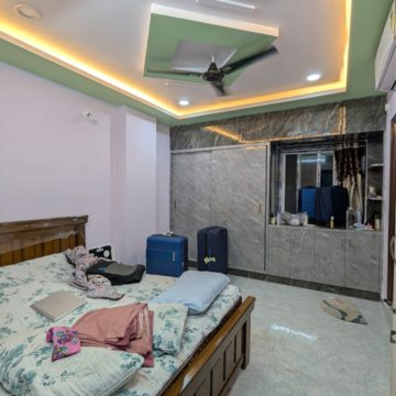 Bedroom in 1 BHK Apartment at Legend Flora Kondapur, Masjid Banda – for Rent