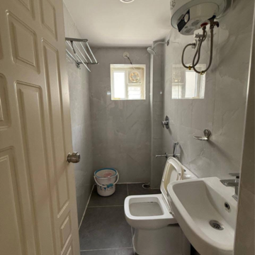 Bathroom in 1 BHK Apartment at Legend Flora Kondapur, Masjid Banda – for Rent
