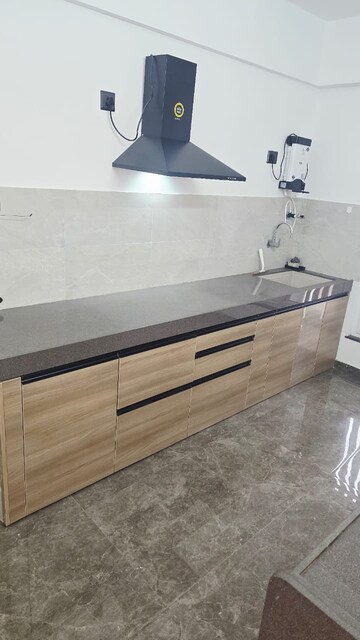 Kitchen in 3 BHK Apartment at Shroff Aureta, Koregaon Park Annexe – for Rent