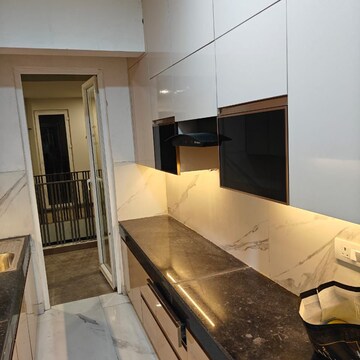 Kitchen in 3.5 BHK Apartment at Smart World Gems, Sector 89 – for Rent