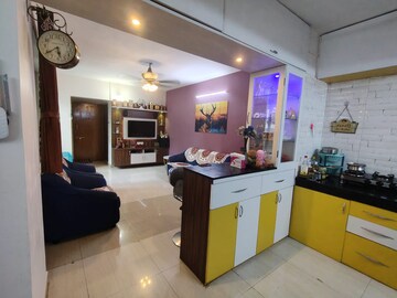 Living Room in 2.5 BHK Apartment at Supreme Palms 2, Balewadi – for Rent