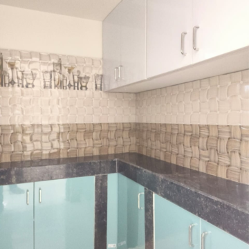 Kitchen in 1 BHK Apartment at Kamala Arcade Kondapur, Kondapur – for Rent