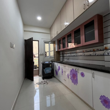 Kitchen in 1 BHK Apartment at Raghavendra Grand Residency, Sri Nagar Colony – for Rent