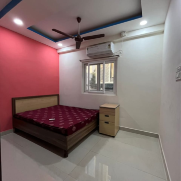 Living Room in 1 BHK Apartment at Raghavendra Grand Residency, Sri Nagar Colony – for Rent
