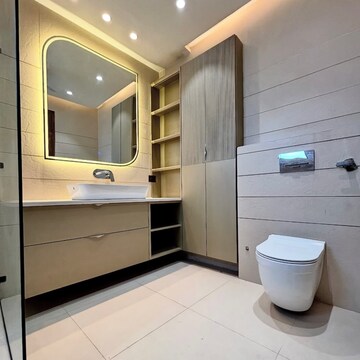 Bathroom in 4 BHK Builder Floor at Sector 85 – for Rent