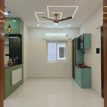 Building Lobby in 2 BHK Apartment at MK Residency Kondapur, Sriram Nagar – for Rent