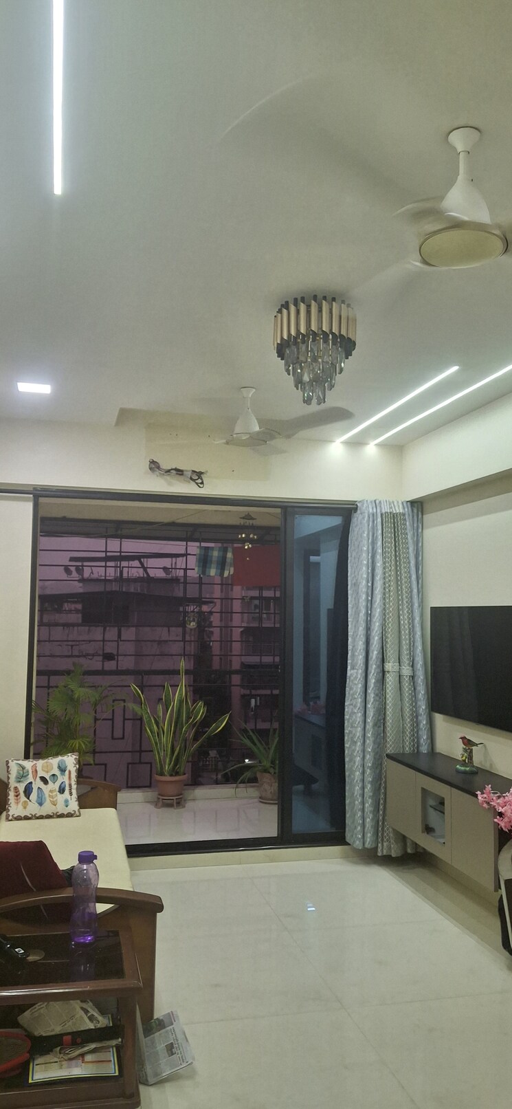 Living Room, yash-shruti-apartments 2 Bedroom 1260 Sq.Ft. Apartment In Ghansoli Navi Mumbai 9145799