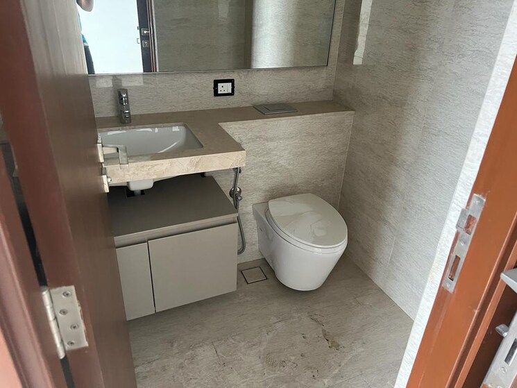 Bathroom, one-hiranandani-park 4 Bedroom 2590 Sq.Ft. Apartment In Ghodbunder Road Thane 9145753