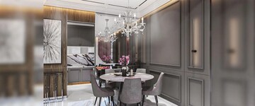 Dining area in 4 BHK Apartment at Bandra East – for Sale