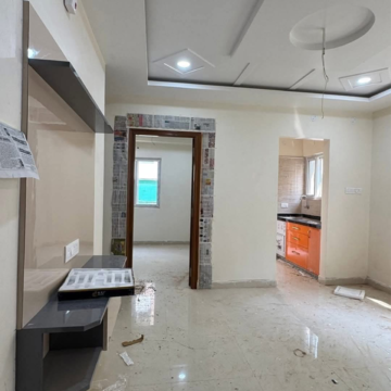 Kitchen in 1 BHK Apartment at First Avenue Kondapur, Masjid Banda – for Rent