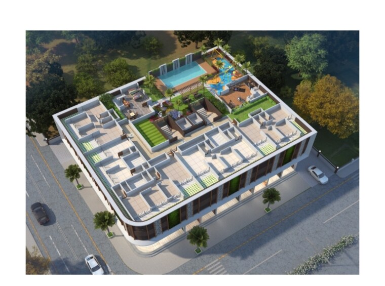 Exterior View, aakar-bellisimo 2 Bedroom 1100 Sq.Ft. Apartment In New Panvel Navi Mumbai 9145825