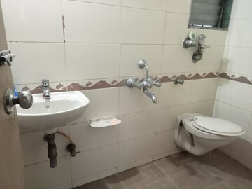 Bathroom in 2 BHK Apartment at Lodha Paradise, Majiwada – for Rent