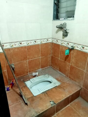 Bathroom in 2 BHK Apartment at Lodha Paradise, Majiwada – for Rent