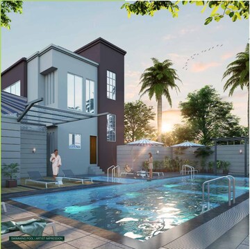 Swimming Pool in 1 BHK Apartment at Bhagwati Terra Greens, Ravet – for Sale