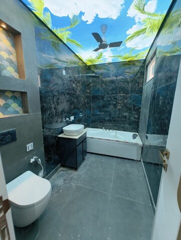 Bathroom in 4 BHK Builder Floor at TDI The Retreat, Sector 89 – for Sale