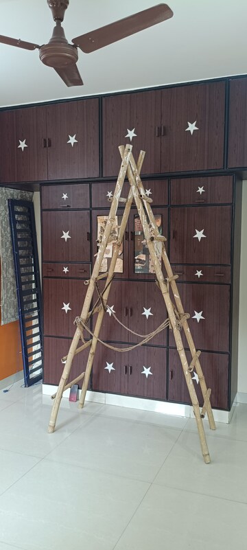 Staircase in 3 BHK Apartment at Vasant Kunj – for Rent