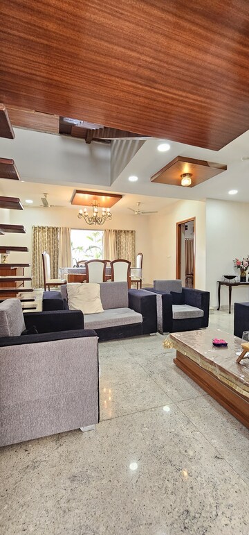 Living Room in 4 BHK Independent House at Banjara Hills – for Rent