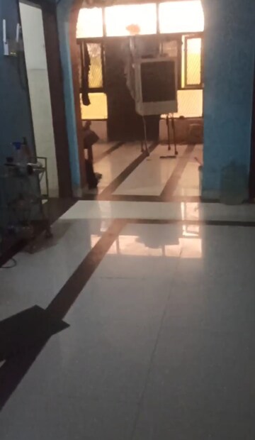 Staircase in 3 BHK Builder Floor at New Ashok Nagar – for Rent